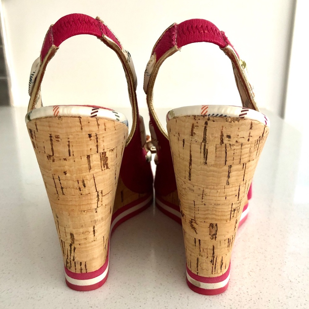 Coach Peep-Toe Wedges - Picture 3 of 3